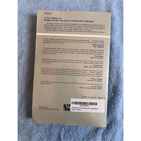 The Spirit of Democratic Capitalism Textbook - Picture 3 of 5